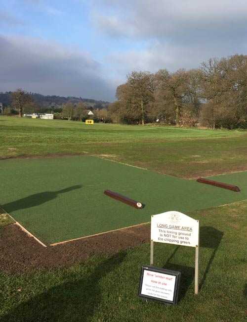 The County 30 Tee Turf (0.8m x 2m) - end cuts